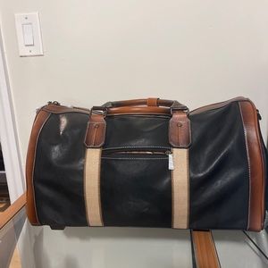 fabriano italia duffel bag mens Msrp $2000 brown